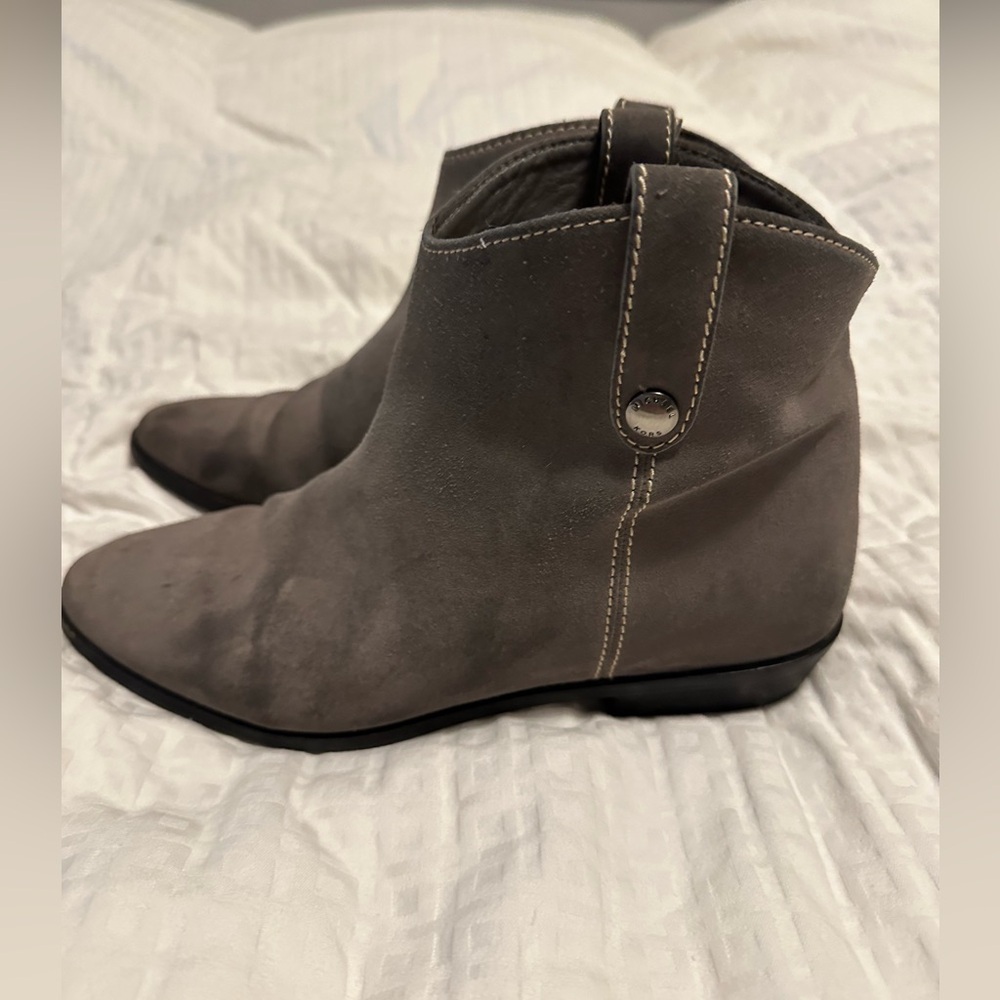 Women’s Michael Kors Suede Look Leather Booties